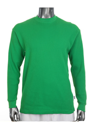 Mens Long Sleeve Thermal Heavy Weight KELLY GREEN