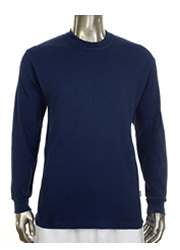 Mens Long Sleeve Thermal Heavy Weight NAVY